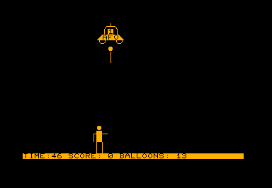 AFO game screenshot for Commodore PET