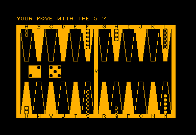 Backgammon For Commodore PET