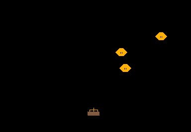 Aliens! game screenshot for Commodore PET