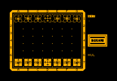 Duel! game screenshot for Commodore PET