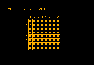 Match game screenshot for Commodore PET