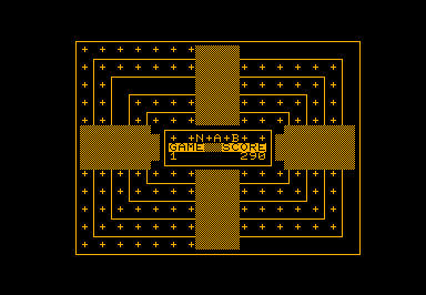 Nab! game screenshot for Commodore PET