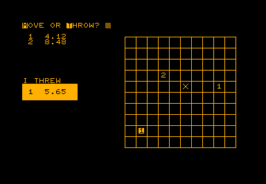 Piegram game screenshot for Commodore PET