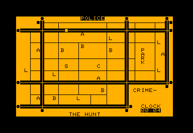 Police! game screenshot for Commodore PET