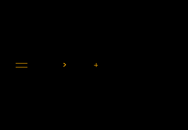 Shoot game screenshot for Commodore PET