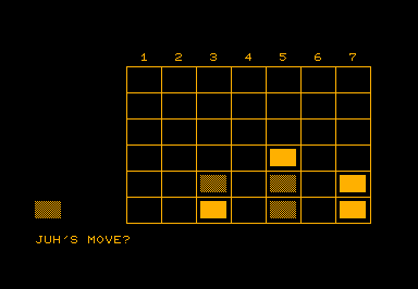 Spot game screenshot for Commodore PET