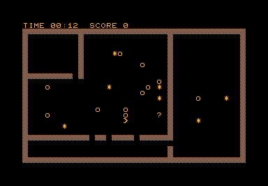 Zip game screenshot for Commodore PET