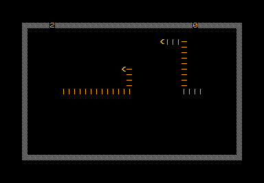 Dominos game screenshot for Commodore PET