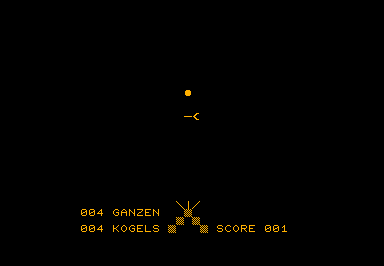 Ganzen game screenshot for Commodore PET