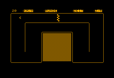 Grand Prix game screenshot for Commodore PET