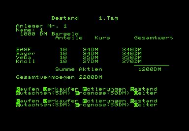 Saturn game screenshot for Commodore PET