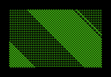 Eyewinder (demo) game screenshot for Commodore PET