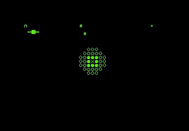 Fury game screenshot for Commodore PET