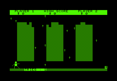 Mission Impossible game screenshot for Commodore PET