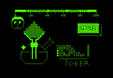 Toker game screenshot for Commodore PET