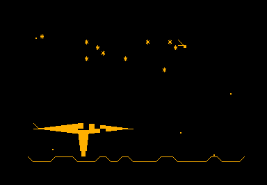 Orion game screenshot for Commodore PET