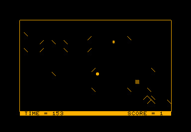 PPong game screenshot for Commodore PET