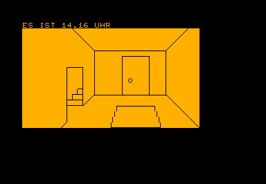 Spukhaus game screenshot for Commodore PET