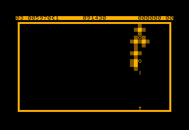 Slime game screenshot for Commodore PET