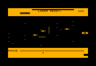 Starfire (llamasoft) game screenshot for Commodore PET