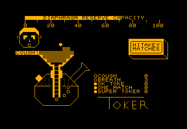 Toker game screenshot for Commodore PET