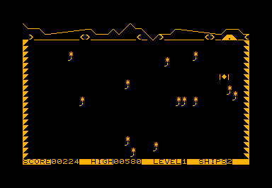 War! game screenshot for Commodore PET