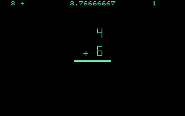 Six Second Club game screenshot for Commodore PET