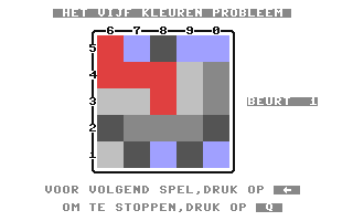 5-Kleuren Probleem, Het