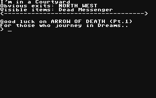 Adventure 3 - Arrow of Death I