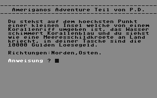 Ameriganos ein Adventure Teil II