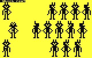 Android Nim - Commodore 64 game