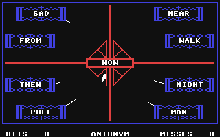 Arcademic Skillbuilder - Word Master - Commodore 64 game