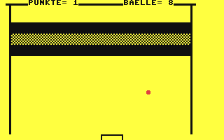 Ballspiel - Commodore 64 game