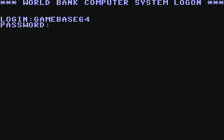 Bankhaxx0r - Commodore 64 game