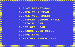 Basketball Manager