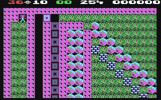Boulder De Luxe Caves 2 - Commodore 64 game