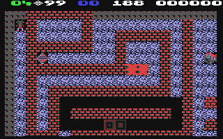 Boulder De Luxe Caves 4 - Commodore 64 game