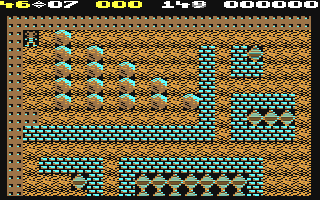Boulderdash Game 2 - Commodore 64 game