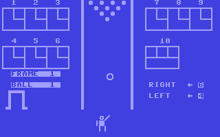 Bowling Game - Commodore 64 game