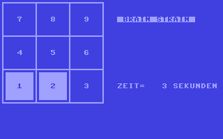 Brain Strain - Commodore 64 game