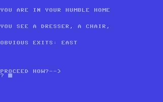 Brass Helm, The - Commodore 64 game