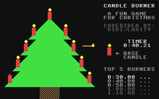 Candle Burner - Commodore 64 game
