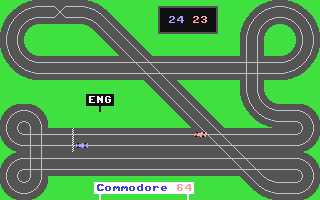 Carrera F1 - Commodore 64 game
