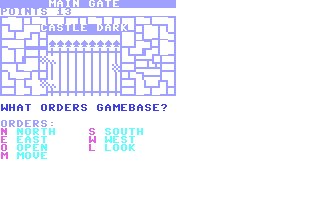 Castle Dark - Commodore 64 game
