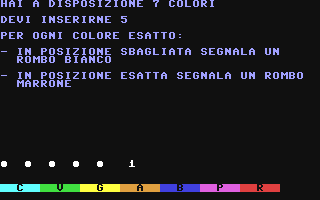Colour Search - Commodore 64 game