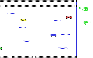 Compu-Sport Auto Racing - Commodore 64 game