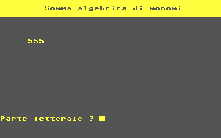 Computer Insegna - Algebra 1 - Primo volume