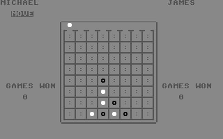 Connect Four - Commodore 64 game