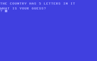 Countries Quiz