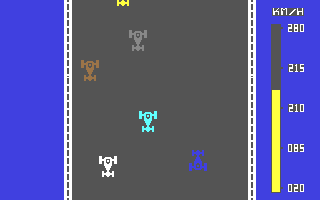 Crazy Car - Commodore 64 game